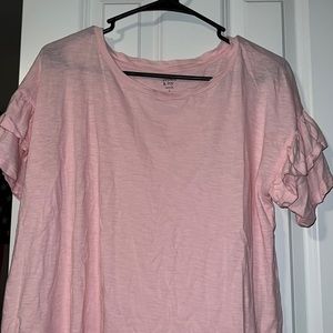 Light pink top